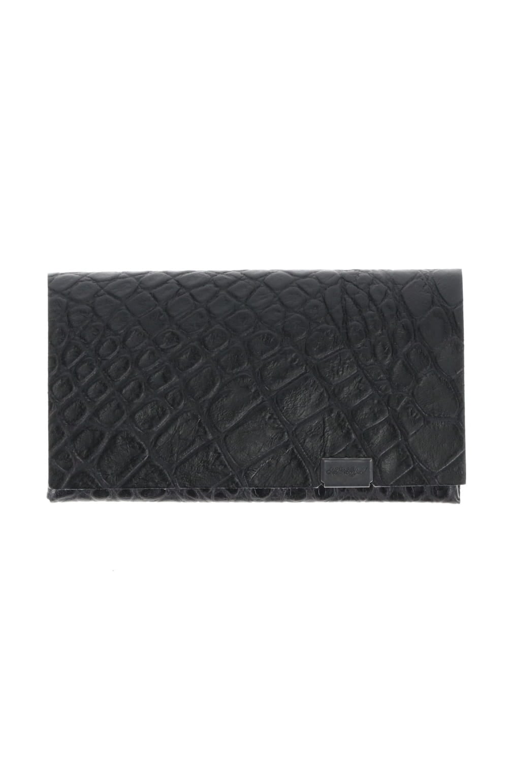 Shosa - No,No,Yes! Card Case Embossing Croco Black