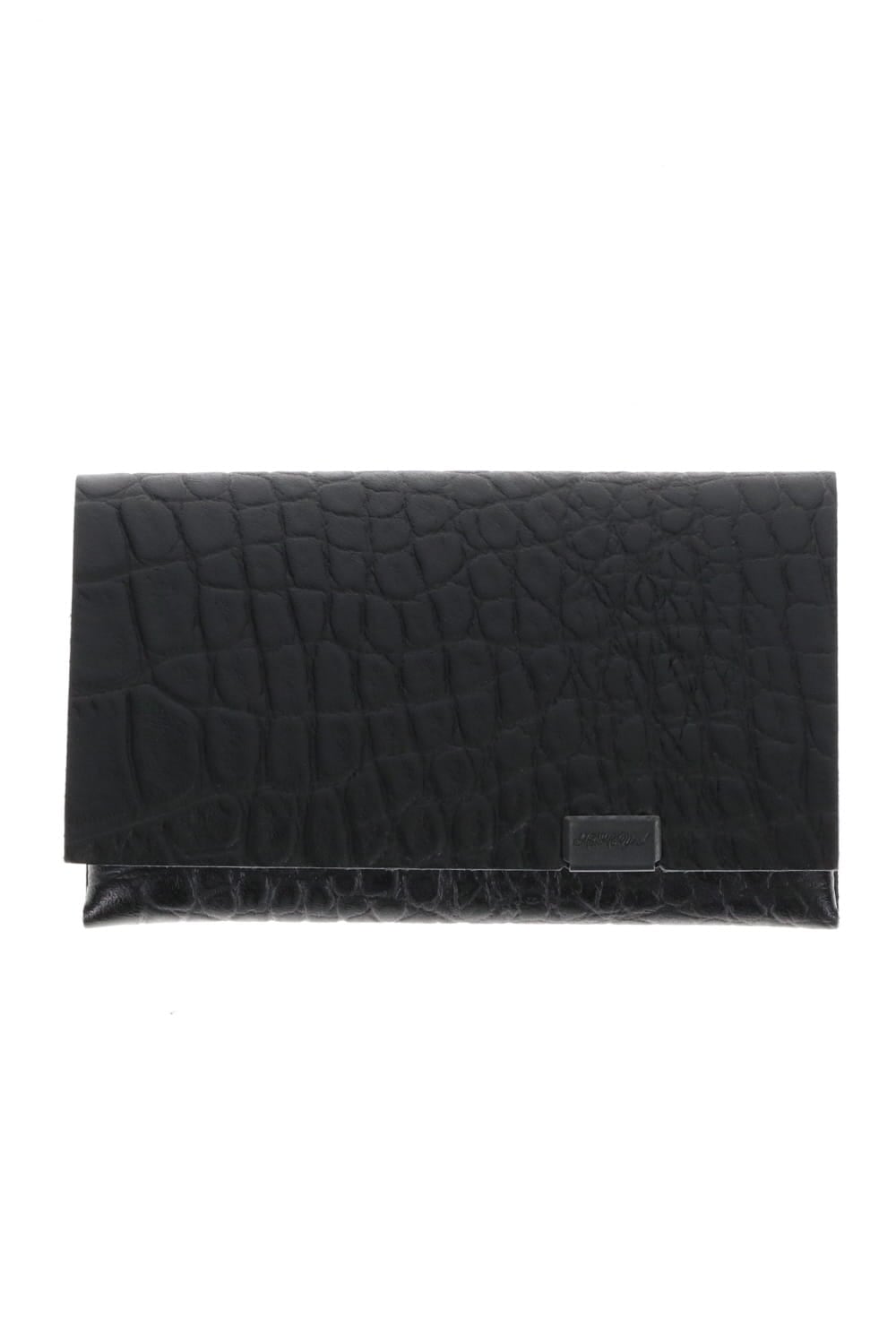 Shosa - No,No,Yes! Coin Case Embossing Croco Black