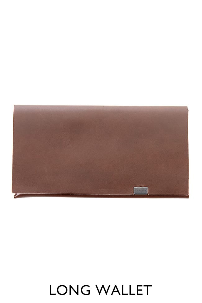 所作 Shosa - No,No,Yes! BASIC Long Wallet D-Brown