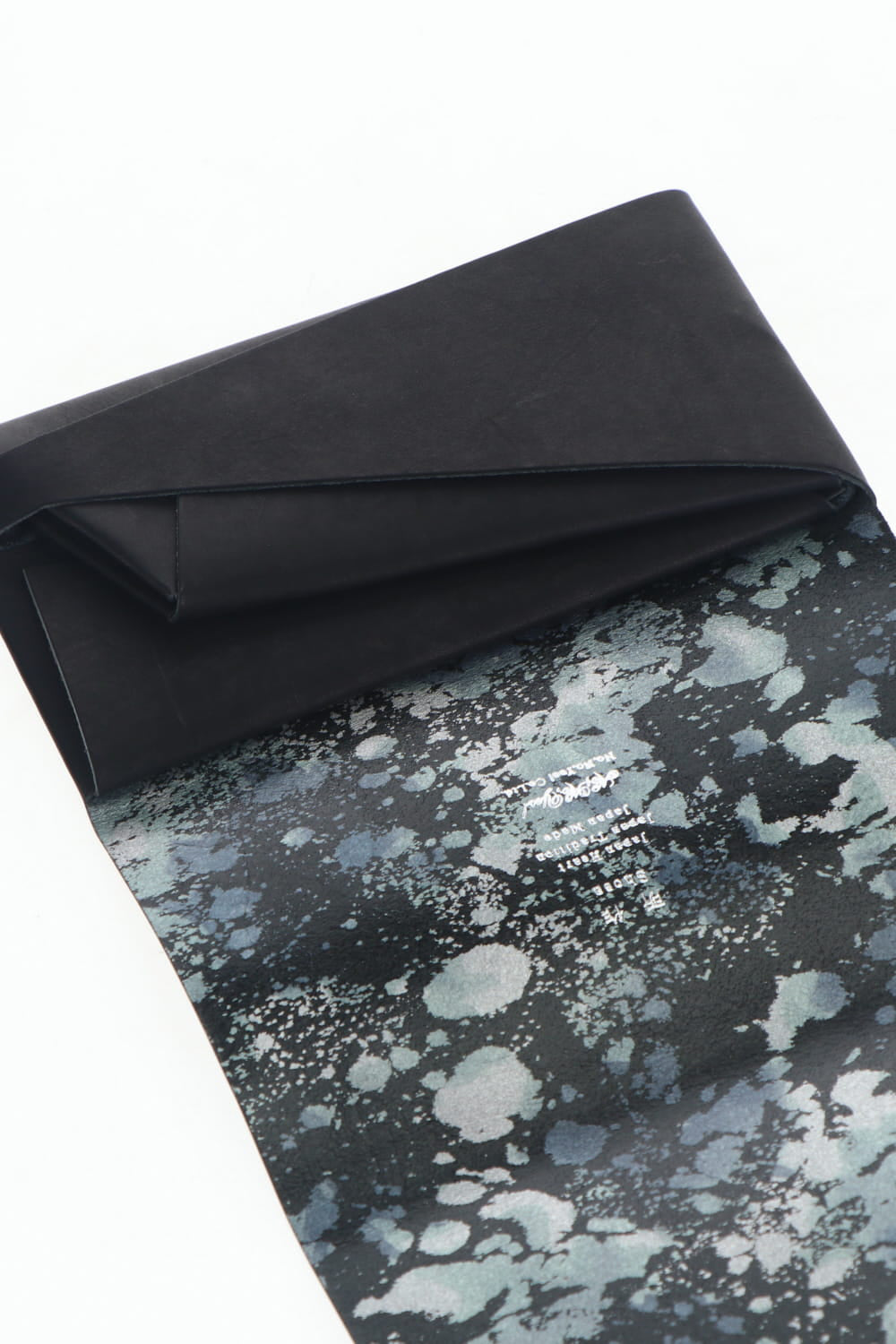 Shosa - No,No,Yes! Long Wallet Black × Floralsilver SP