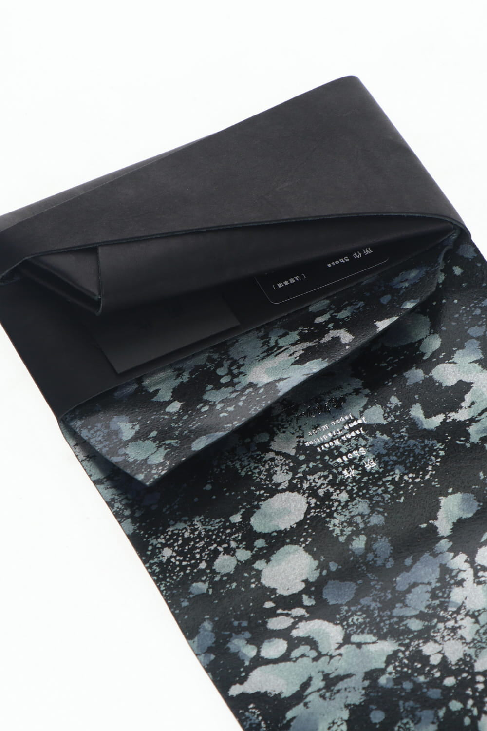 Shosa - No,No,Yes! Long Wallet Black × Floralsilver SP