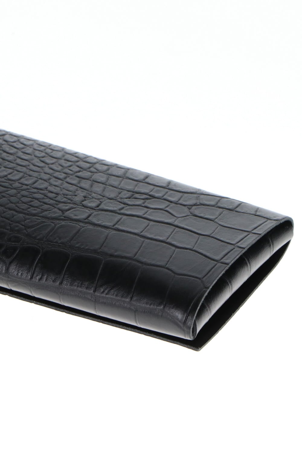 Shosa - No,No,Yes! Long Wallet Embossing Croco Black