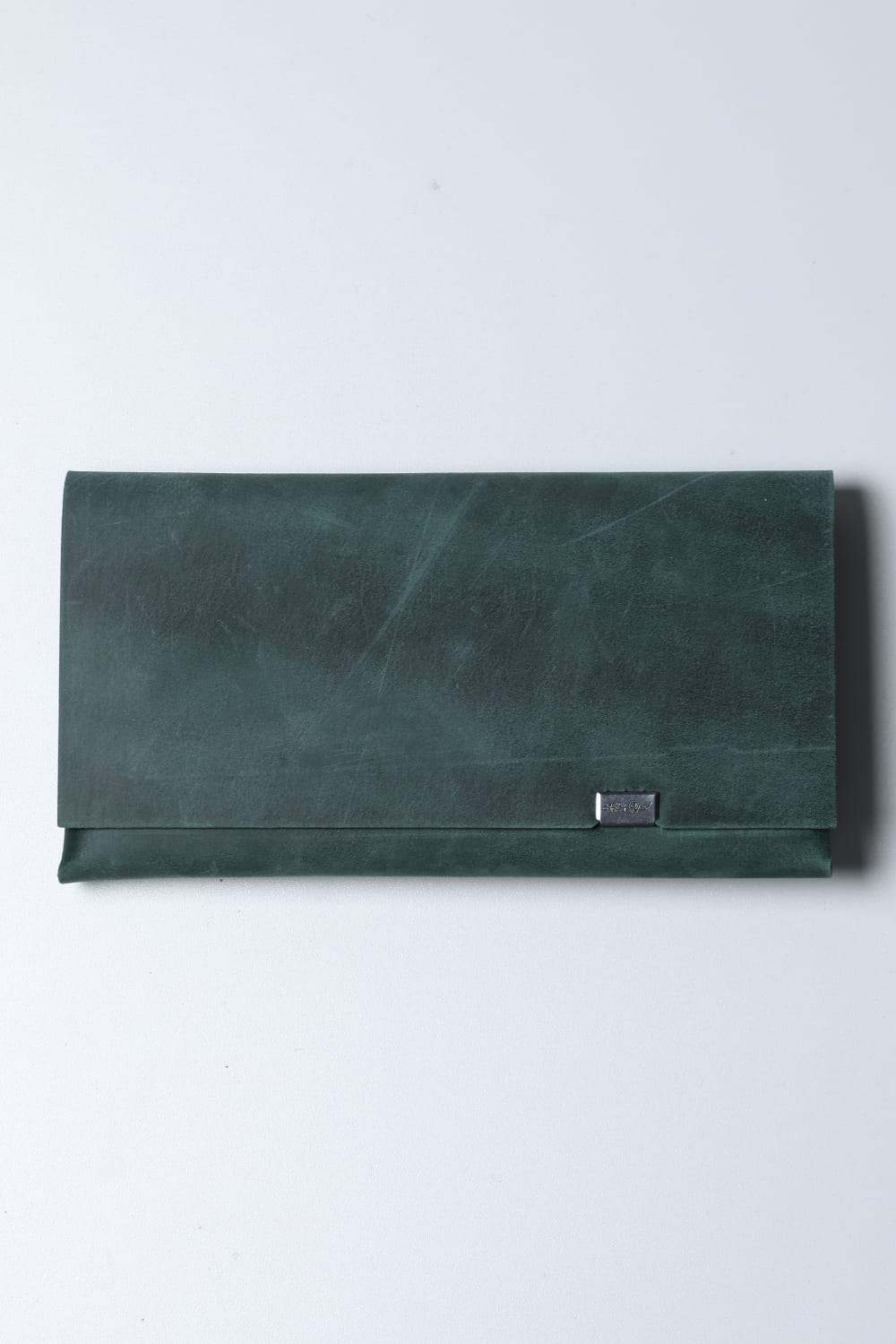 Shosa - No,No,Yes! Long Wallet Oil Nubuck Green