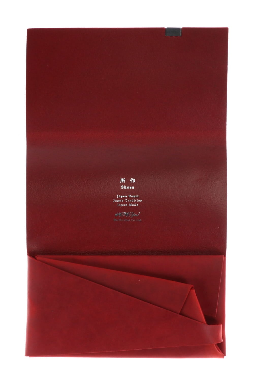 Shosa - No,No,Yes! Long Wallet Oil Nubuck Red