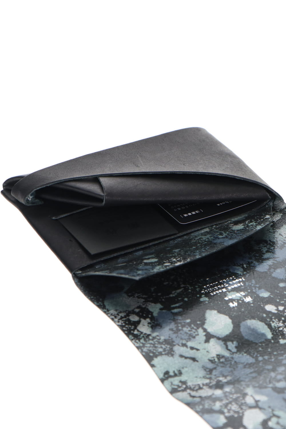 Shosa - No,No,Yes! Short Wallet 1.0 Black × Floralsilver SP