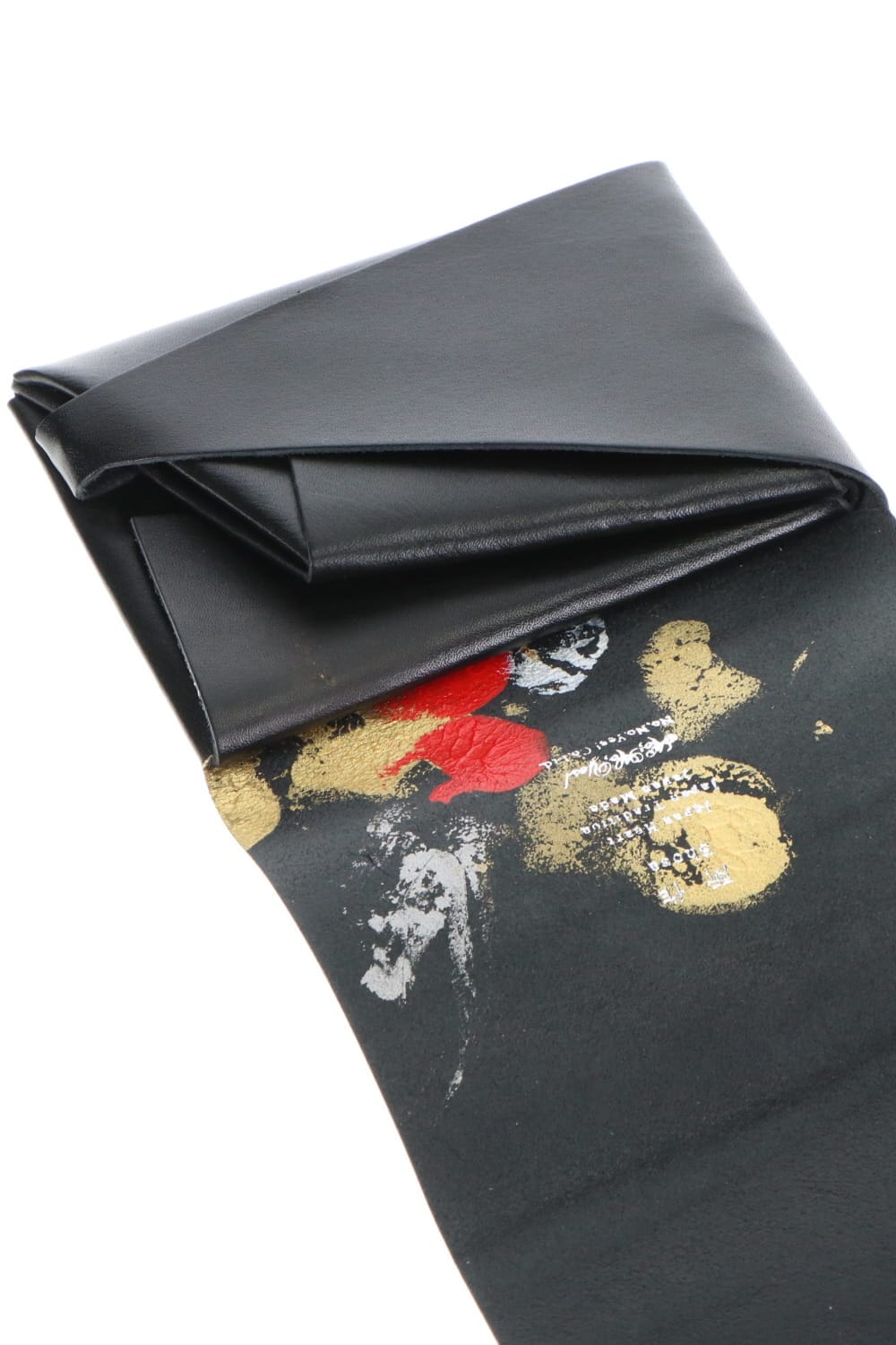 Shosa - No,No,Yes! Short Wallet 1.0 Black × Goldfish