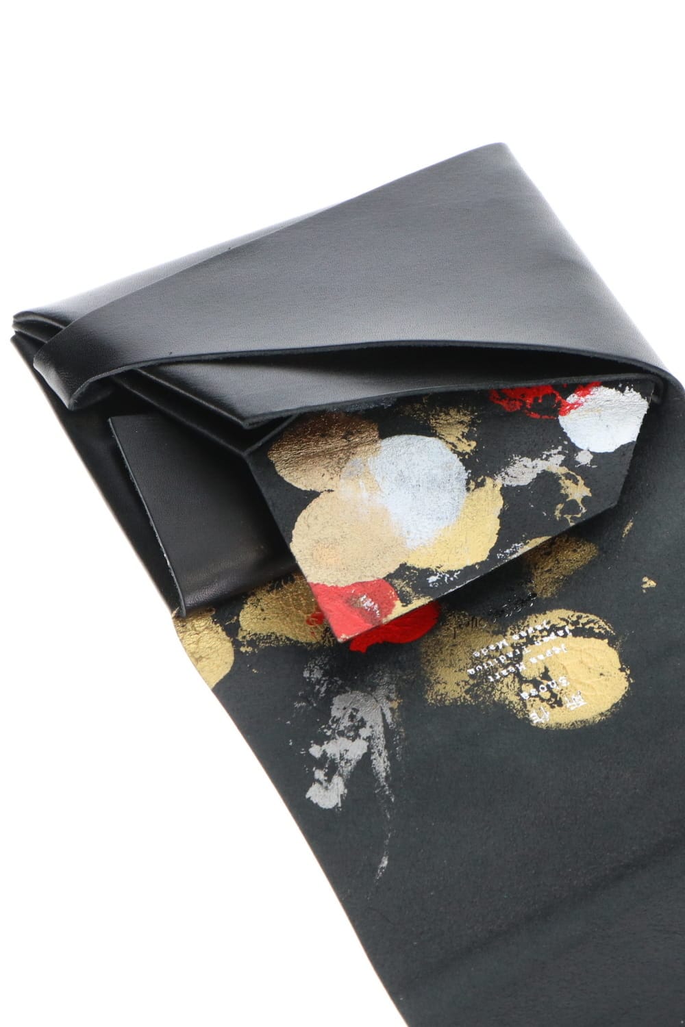 Shosa - No,No,Yes! Short Wallet 1.0 Black × Goldfish