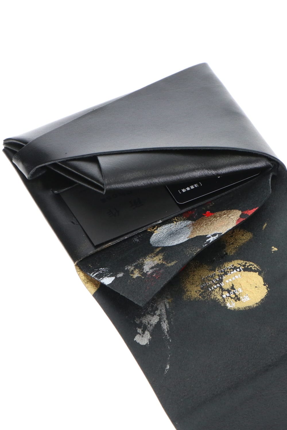 Shosa - No,No,Yes! Short Wallet 1.0 Black × Goldfish