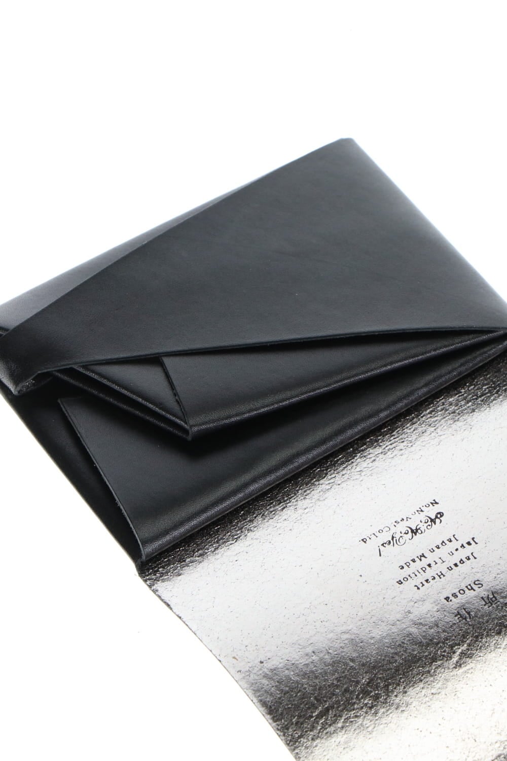 Shosa - No,No,Yes! Short Wallet 1.0 Black x Silver