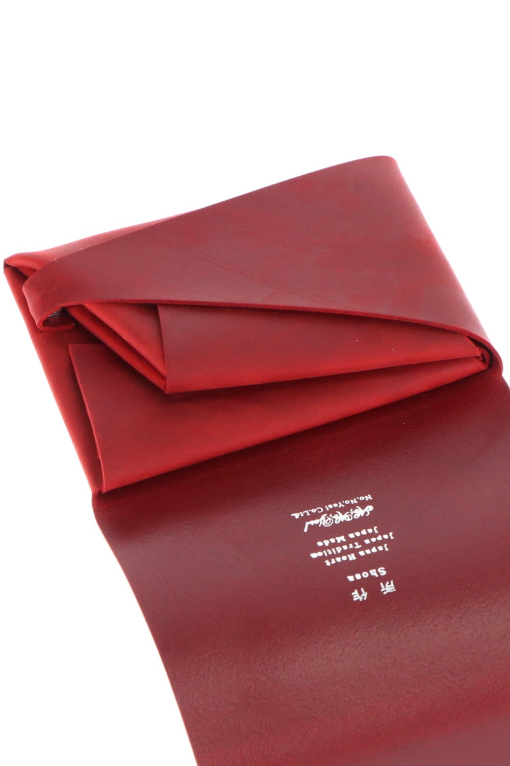 Shosa - No,No,Yes! Short Wallet 1.0 Oil Nubuck Red