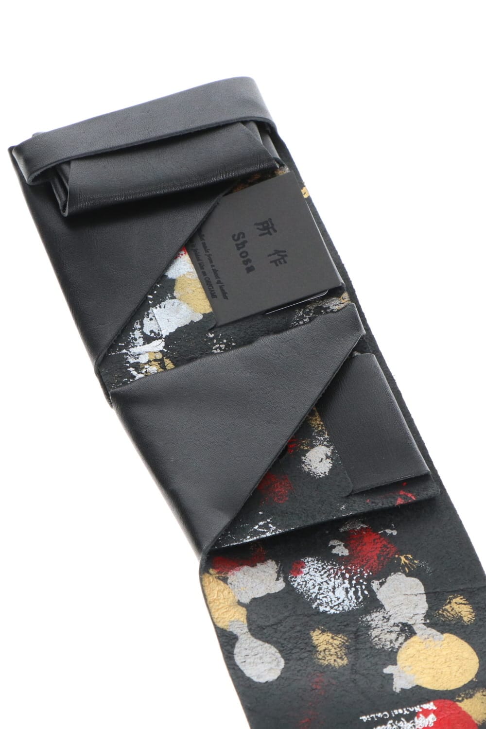 Shosa - No,No,Yes! Short Wallet 2.0 Black × Goldfish