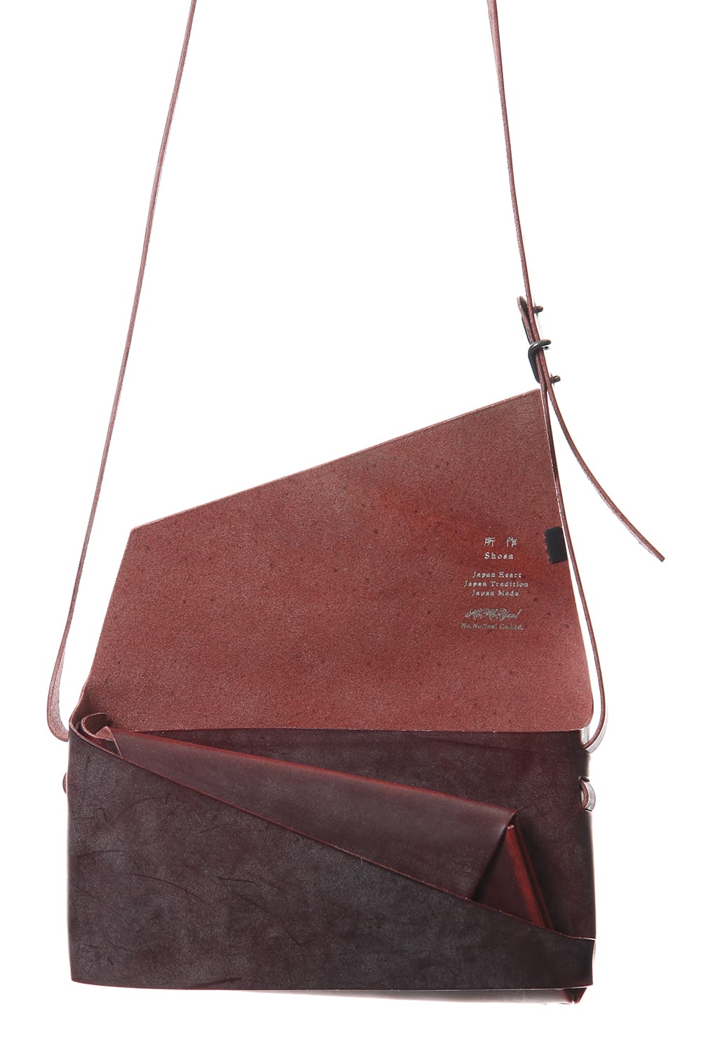 Shosa - No,No,Yes! Shoulder pouch (BORDEAUX)