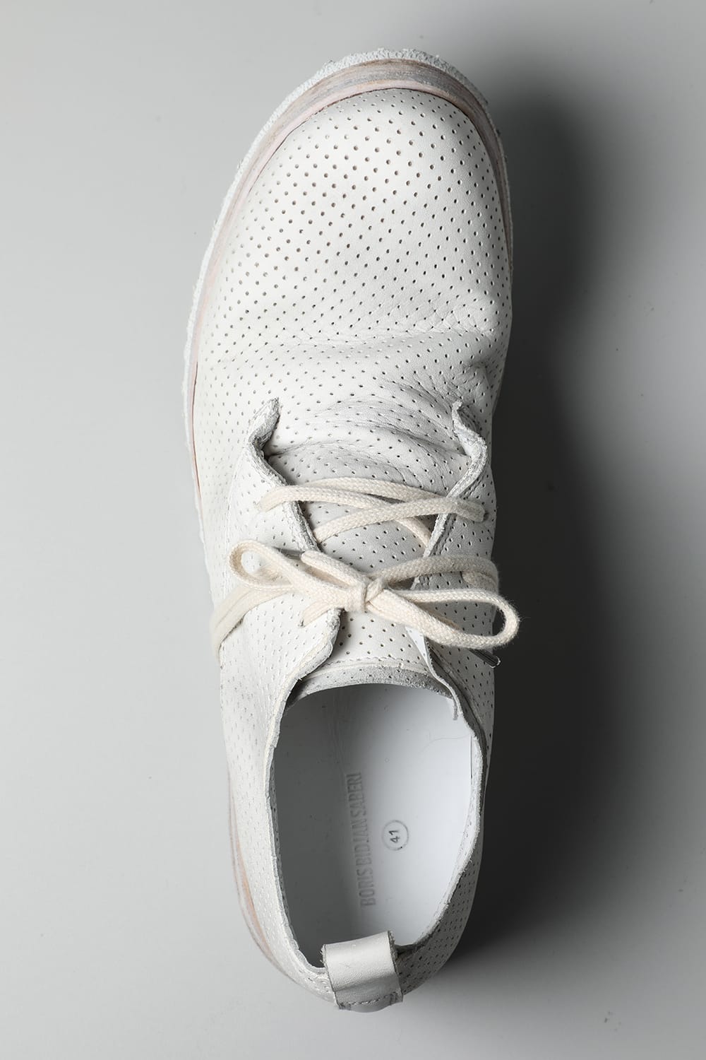 SHOE 1.1 WHITE LEATHER