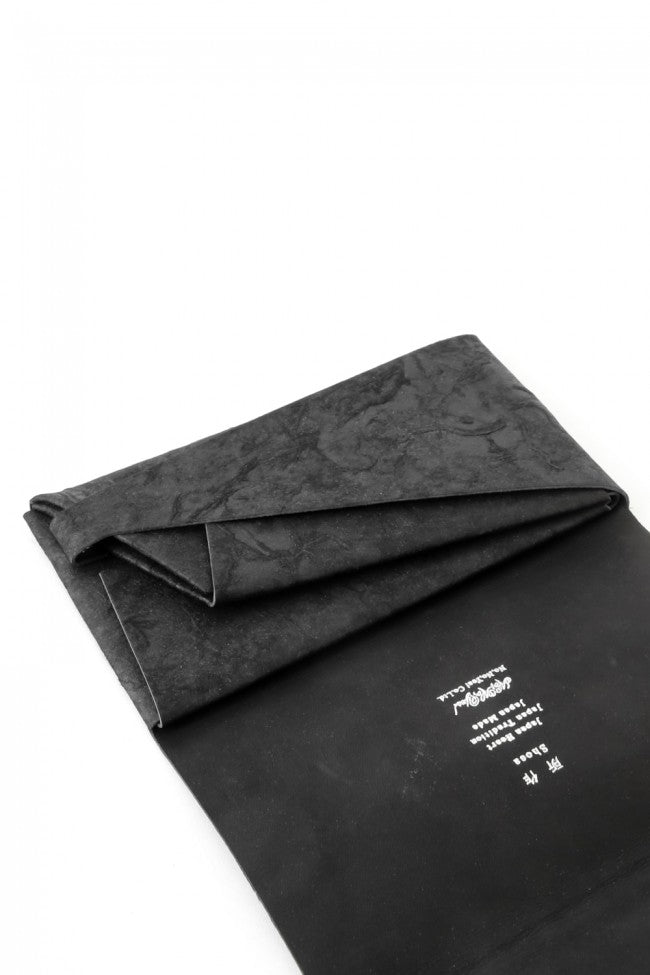 所作 Shosa - No,No,Yes! LIMITED  Long Wallet (WASHI) BLACK