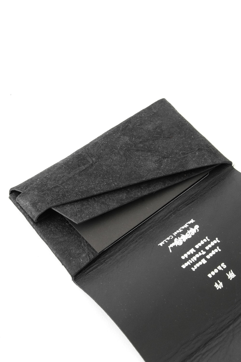 No,No,Yes!  -shosa- LIMITED Card Case (WASHI) BLACK