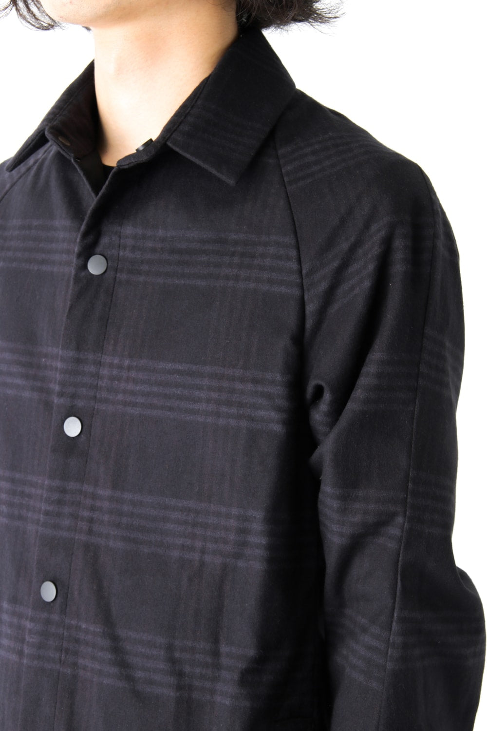Fascinate Limited Long Shirt Silk Check