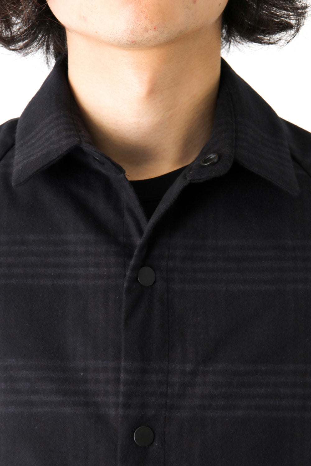 Fascinate Limited Long Shirt Silk Check