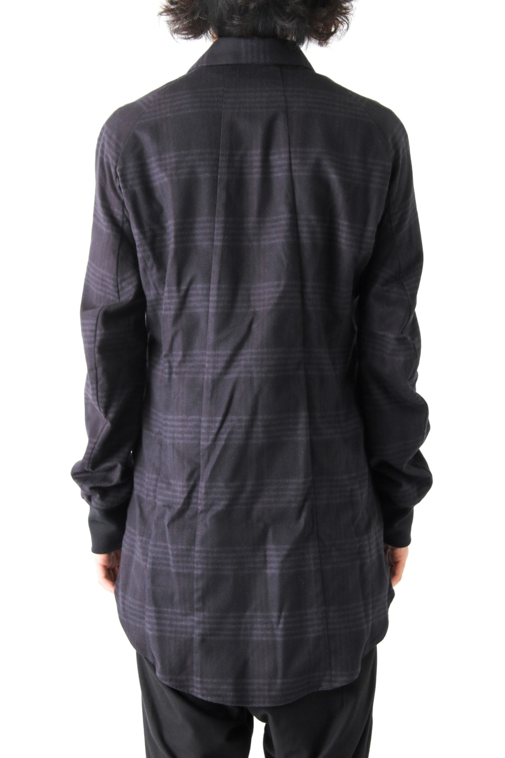Fascinate Limited Long Shirt Silk Check