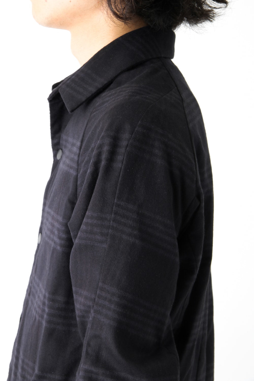 Fascinate Limited Long Shirt Silk Check