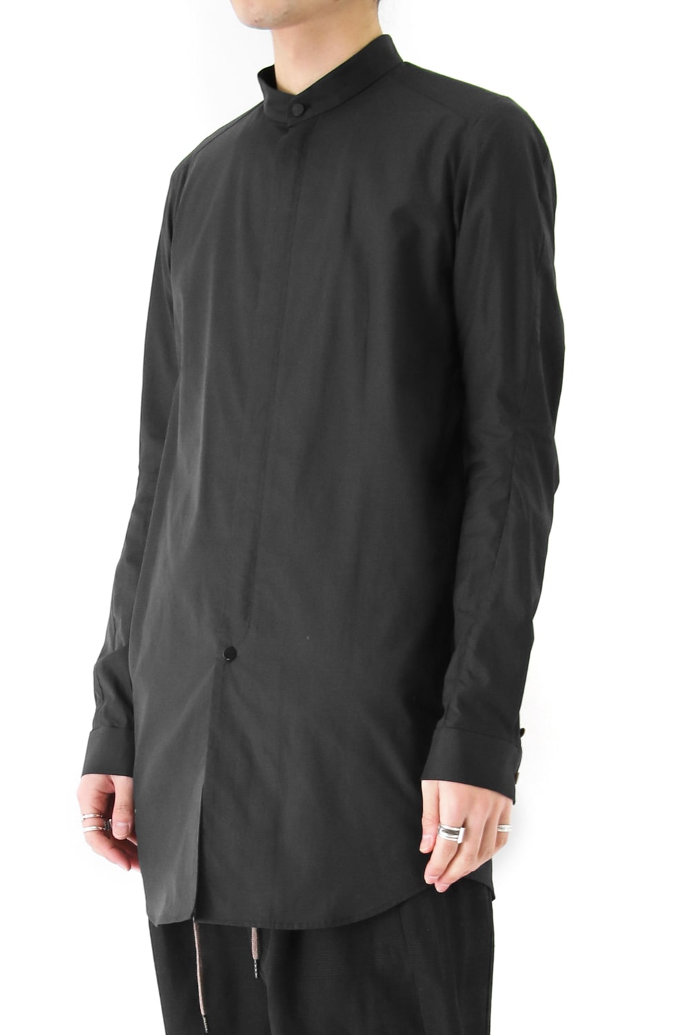 Long Shirt MAHARANI Cotton (Indian Hybrid Cotton) Charcoal