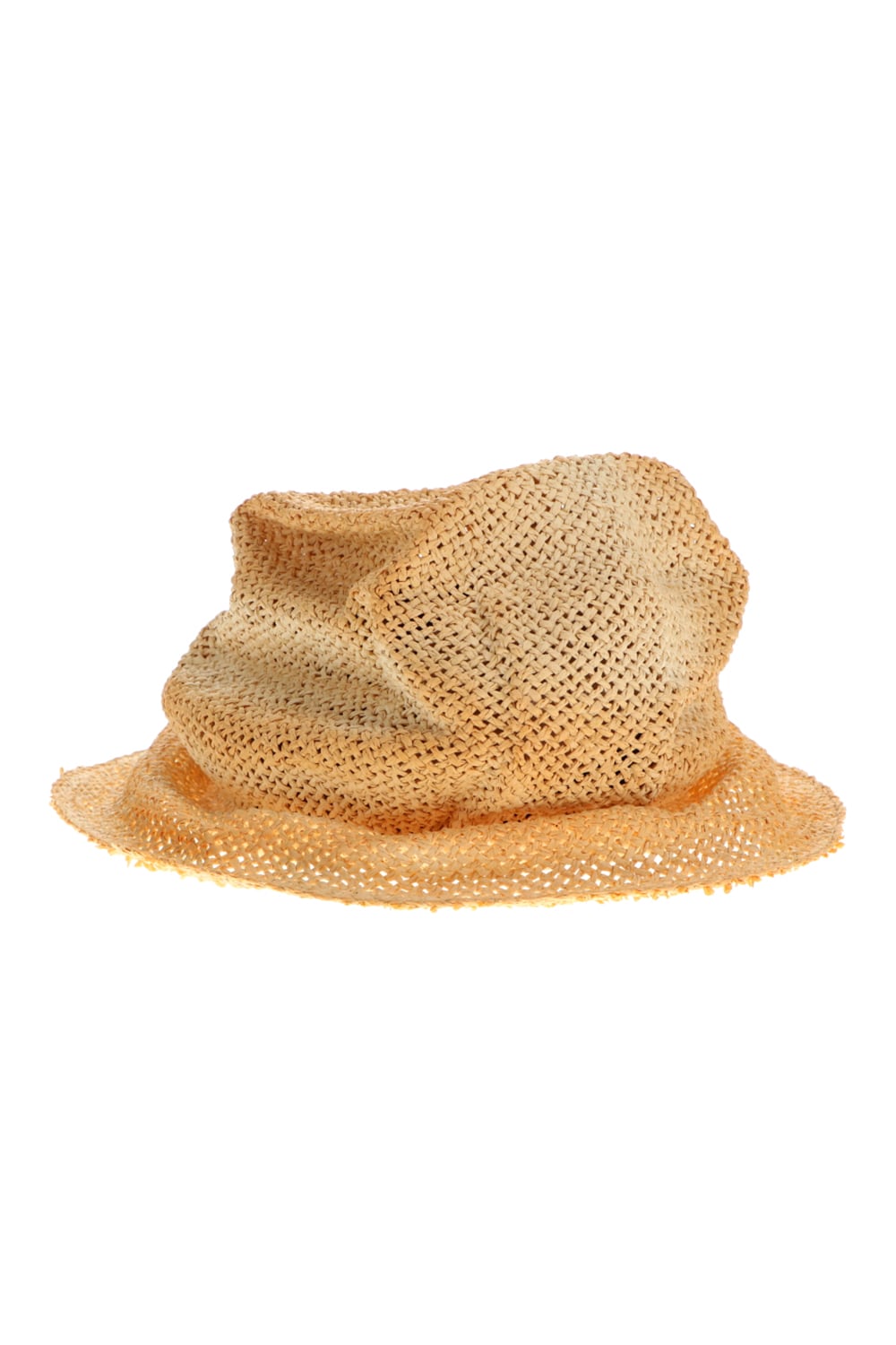 Paper Straw Hat Iron White