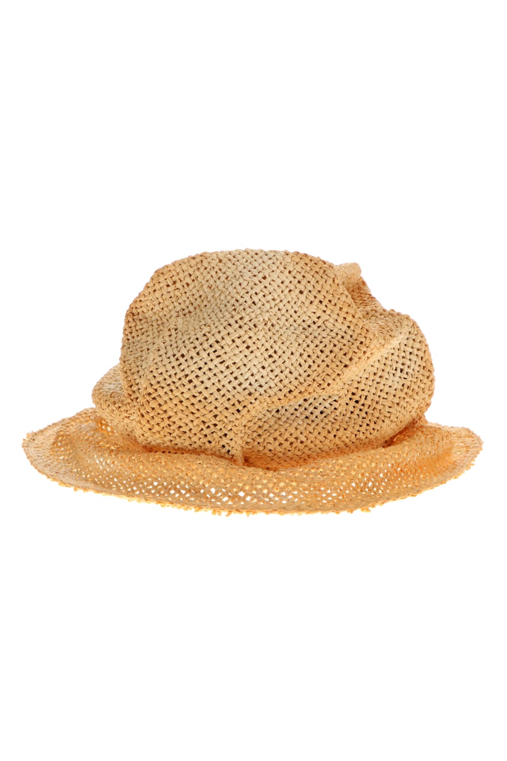 Paper Straw Hat Iron White