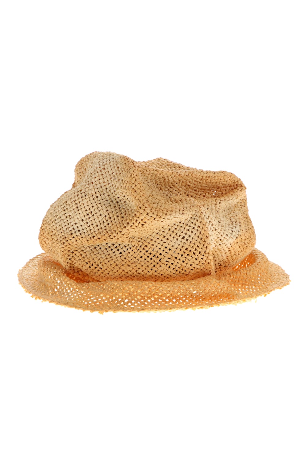 Paper Straw Hat Iron White