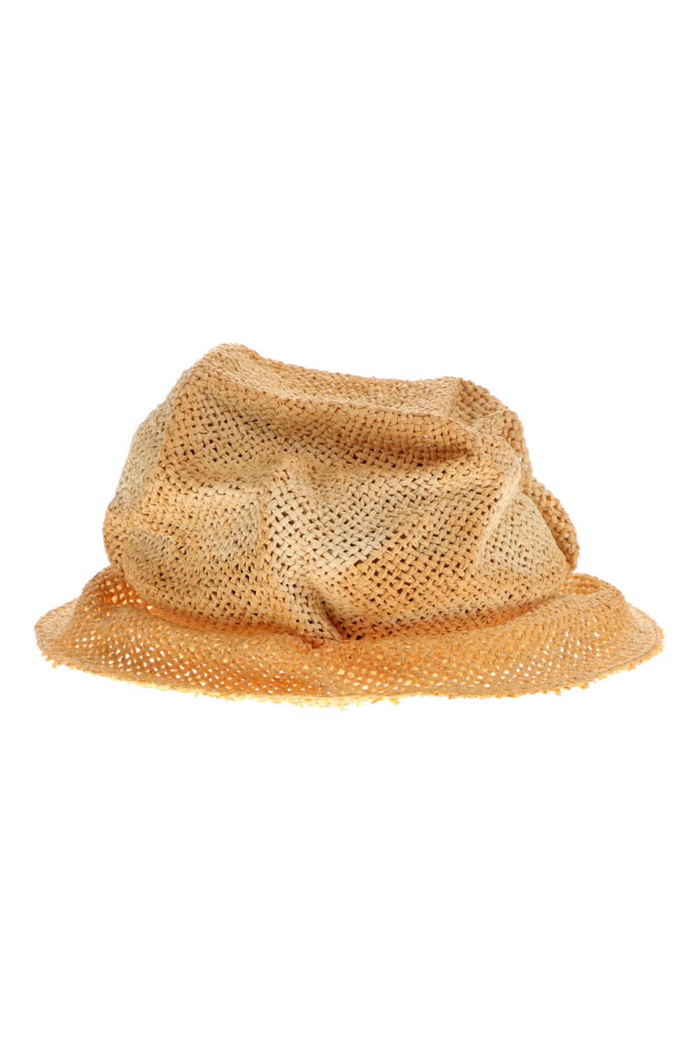 Paper Straw Hat Iron White