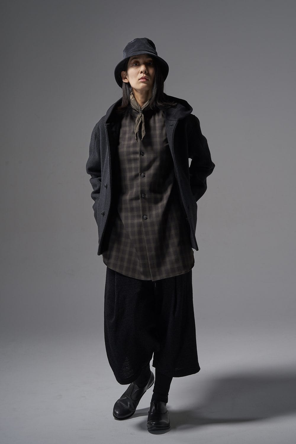 Shirt Wool / Polyester Check