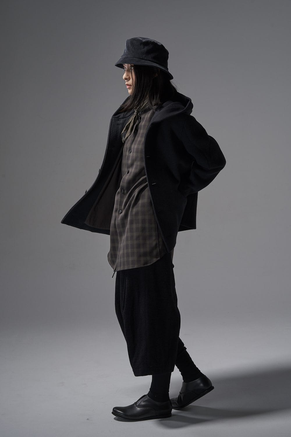 Shirt Wool / Polyester Check