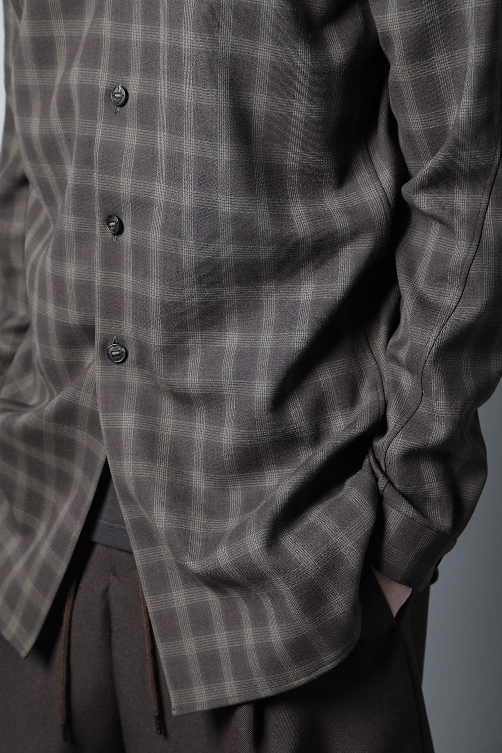 Shirt Wool / Polyester Check