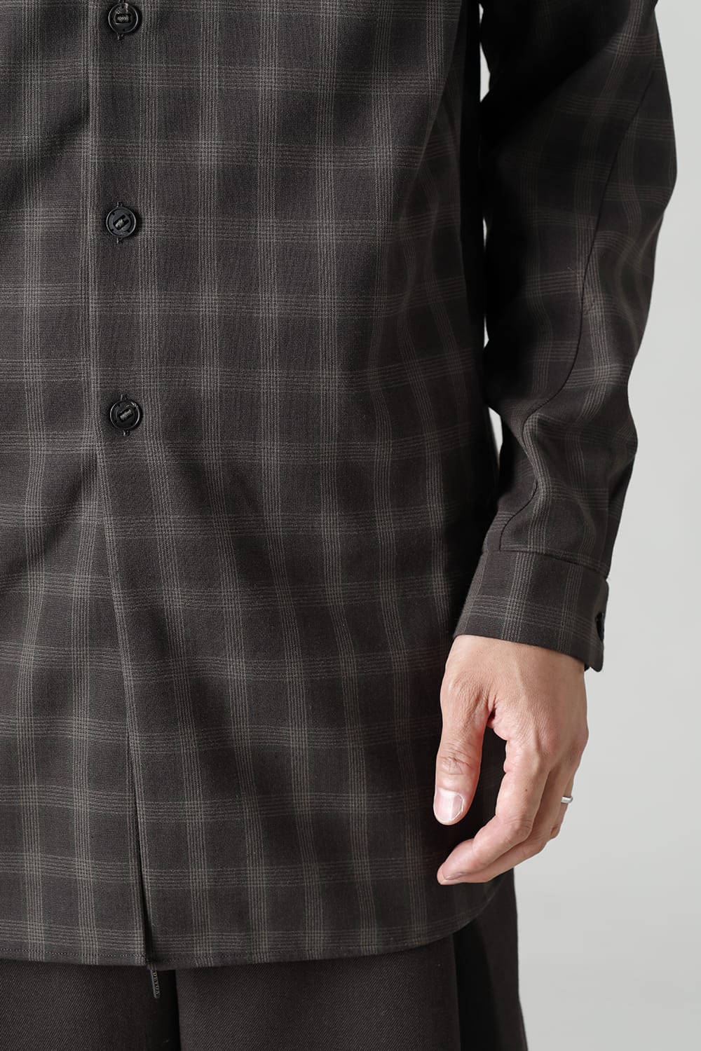 Shirt Wool / Polyester Check