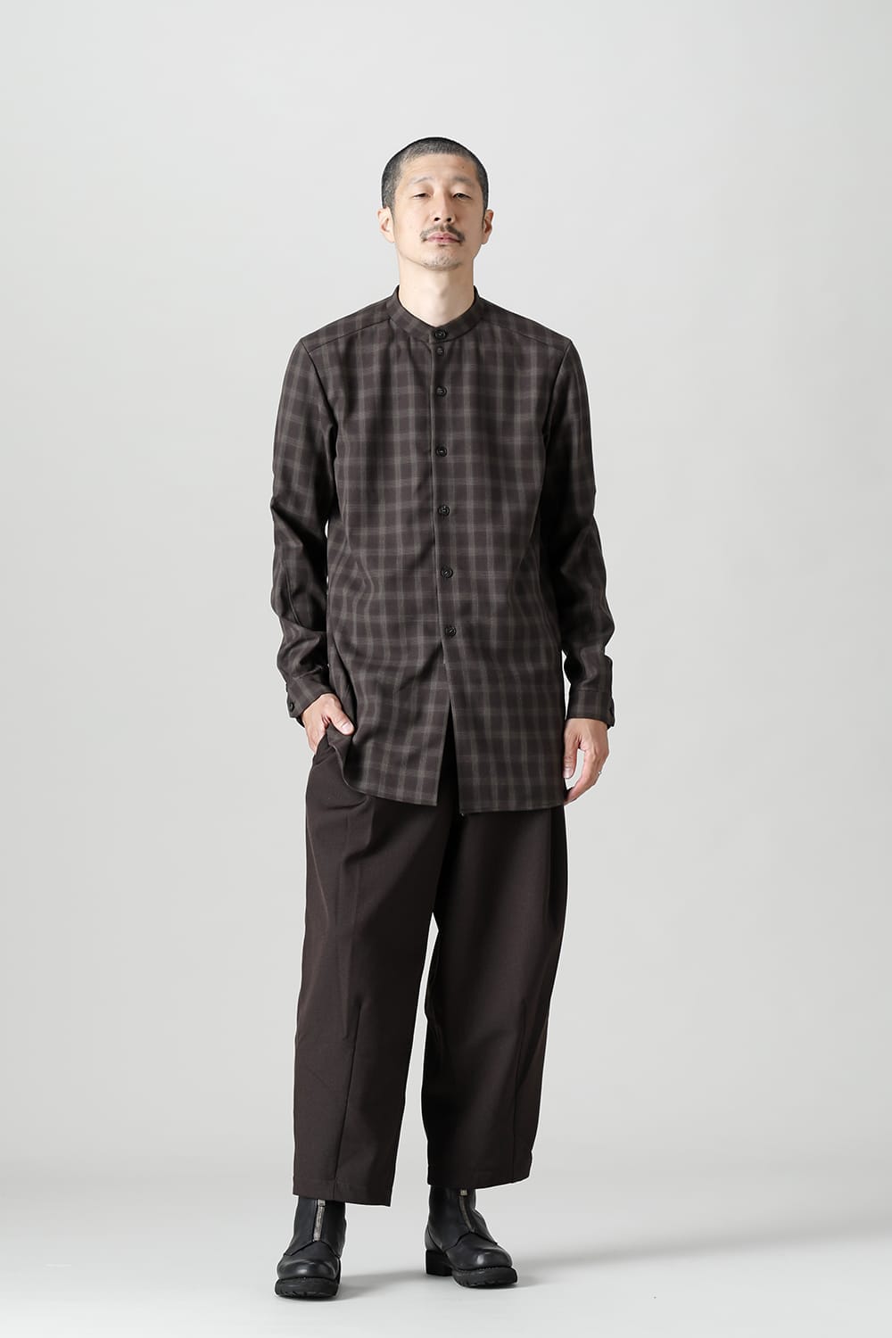 Shirt Wool / Polyester Check