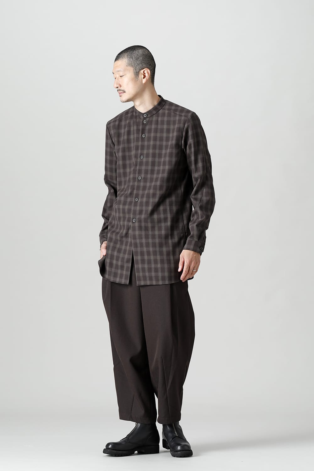 Shirt Wool / Polyester Check