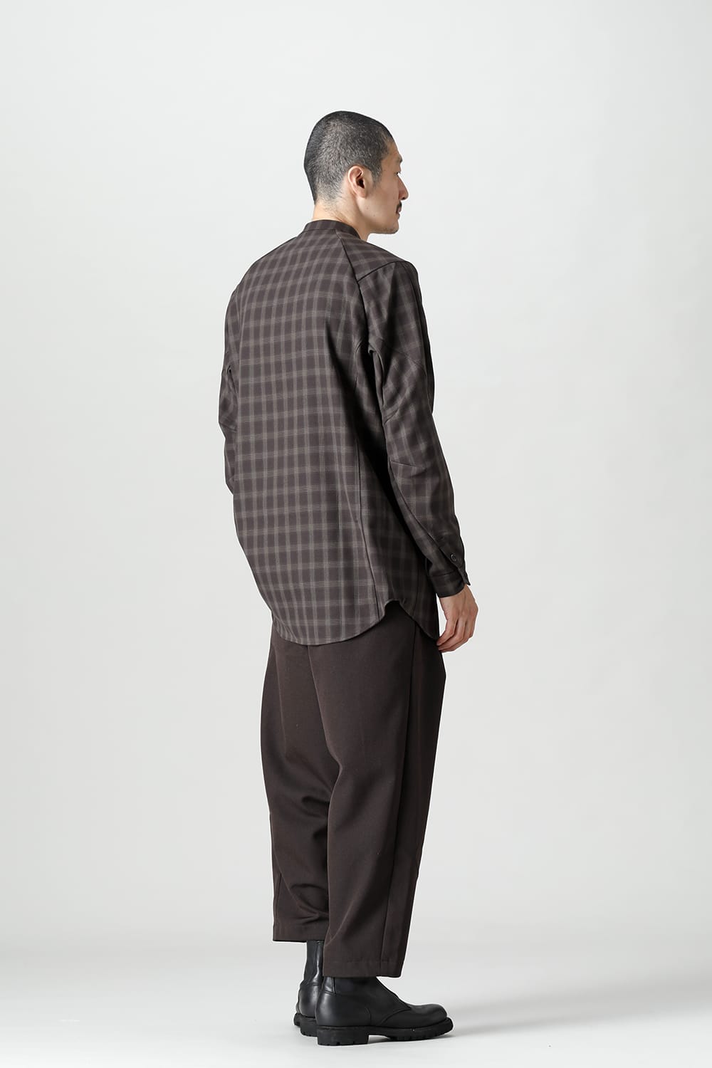 Shirt Wool / Polyester Check