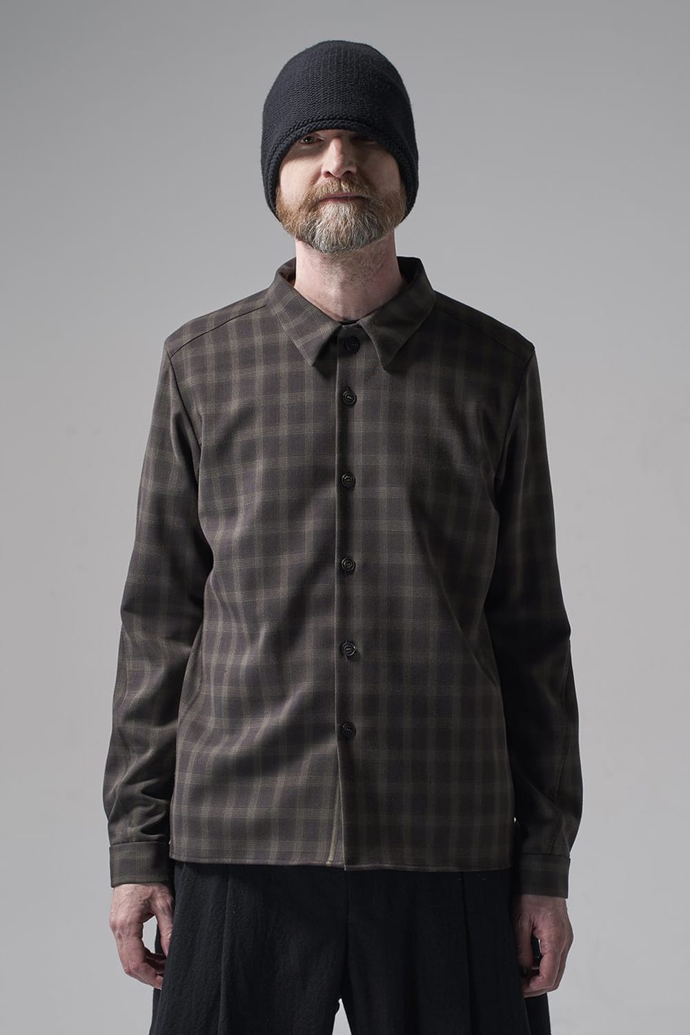 Regular shirt Wool / Polyester Check