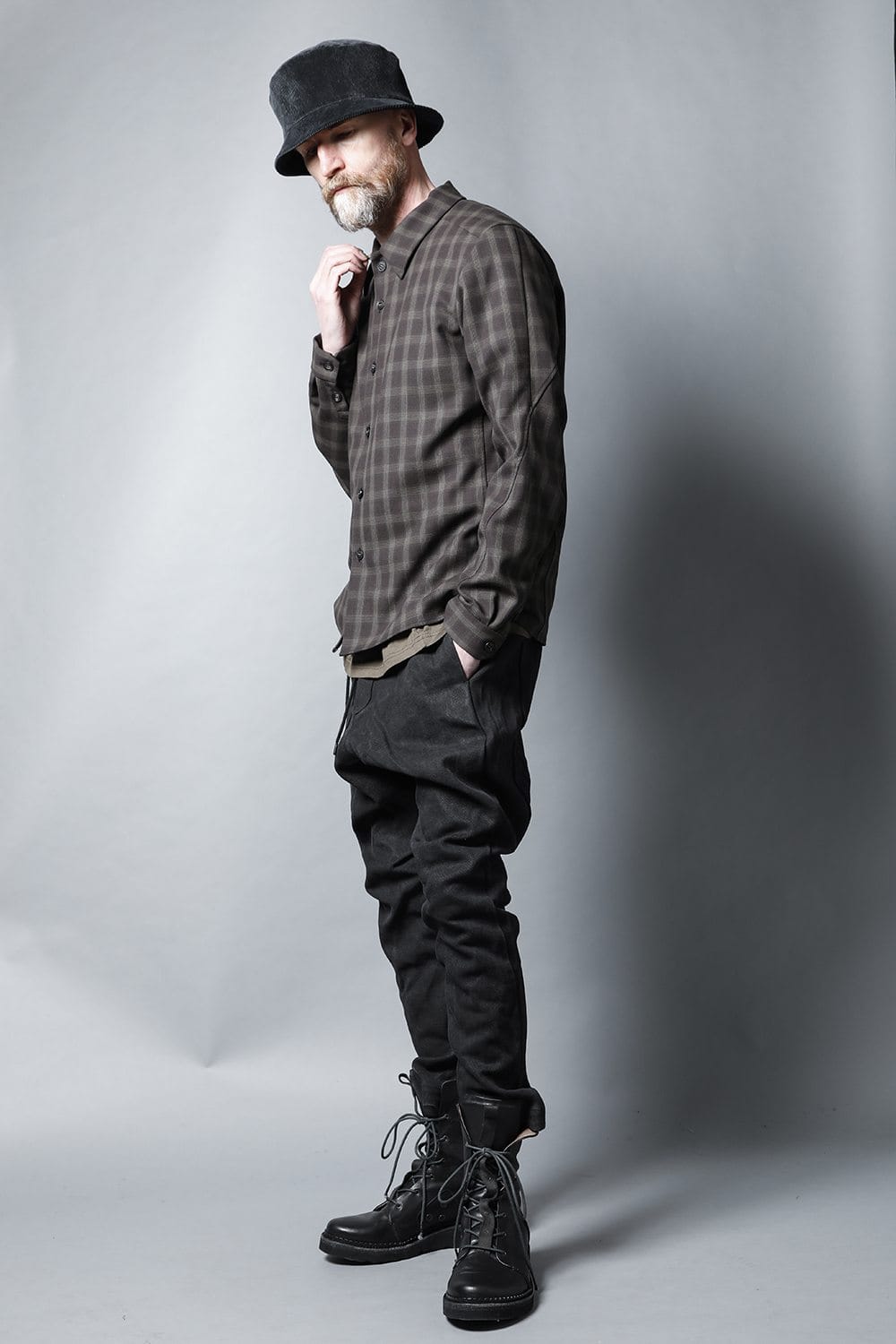 Regular shirt Wool / Polyester Check