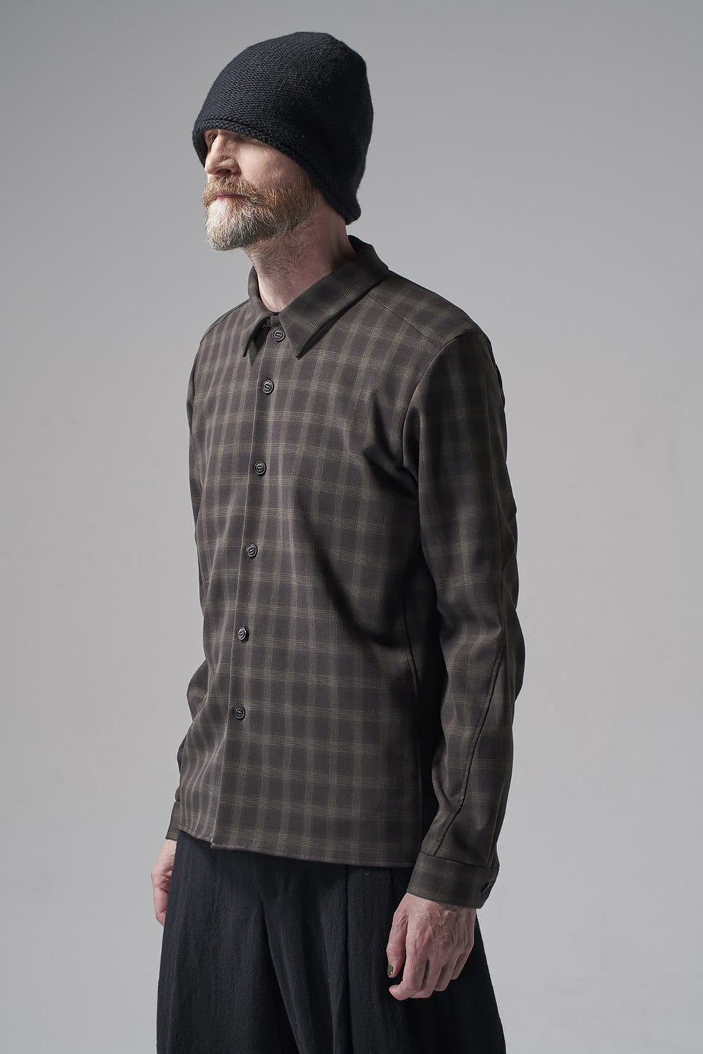 Regular shirt Wool / Polyester Check