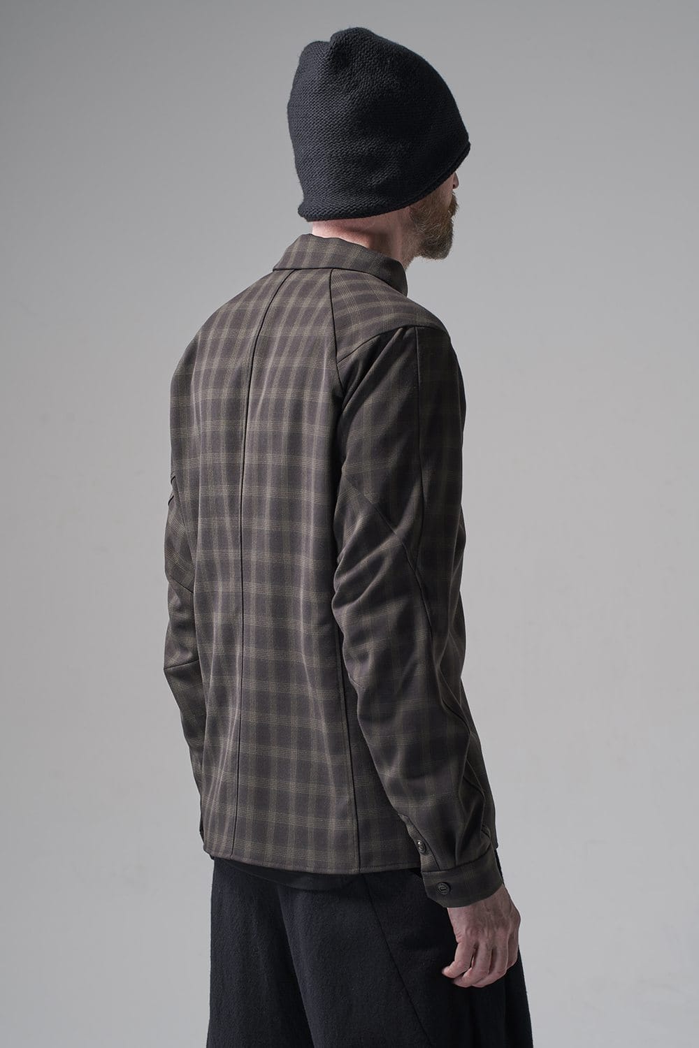 Regular shirt Wool / Polyester Check