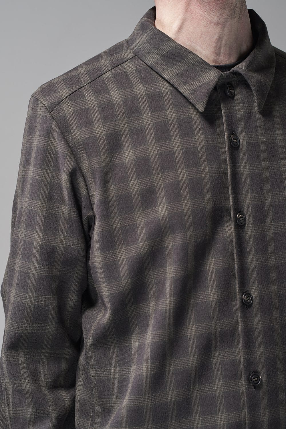 Regular shirt Wool / Polyester Check