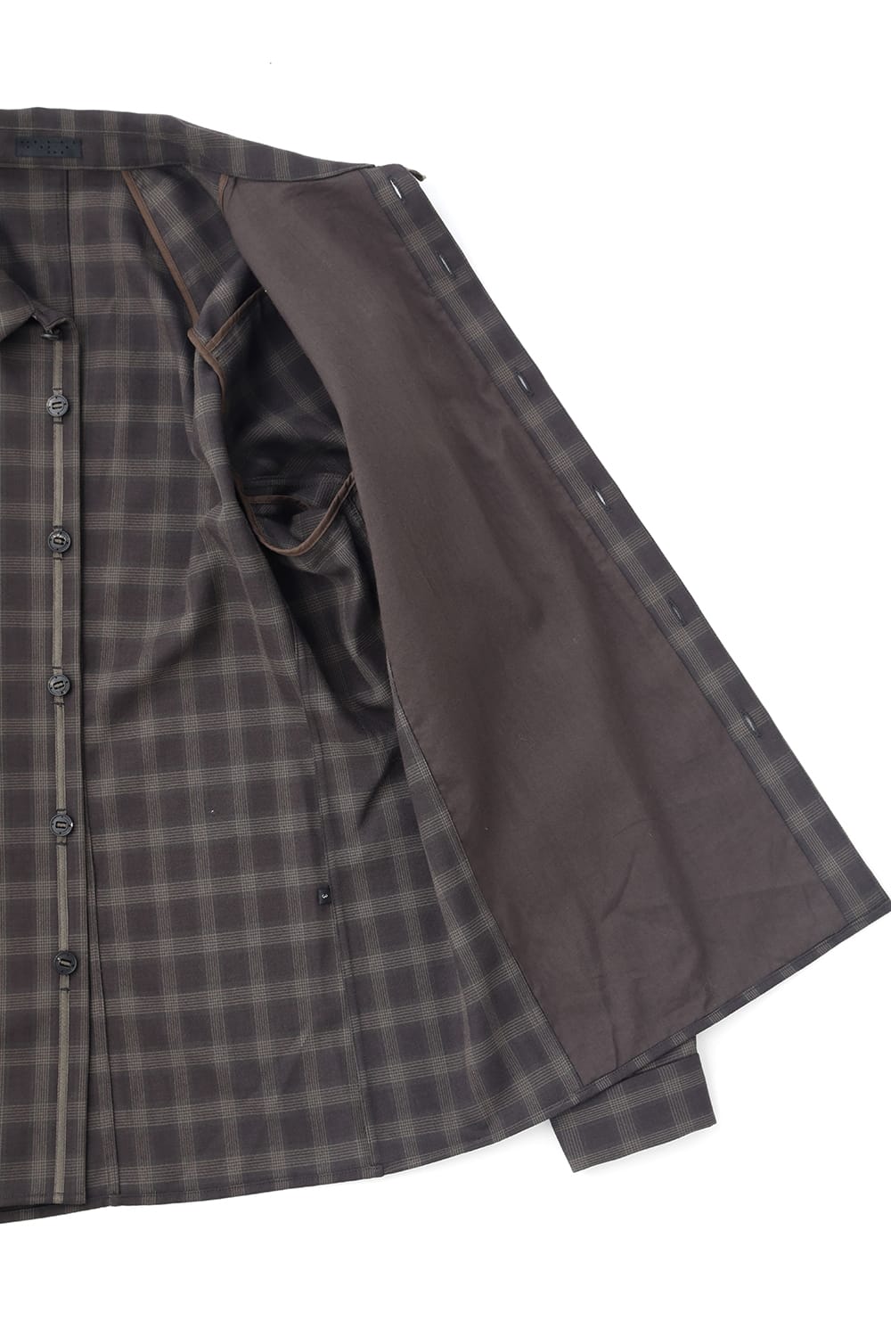 Regular shirt Wool / Polyester Check
