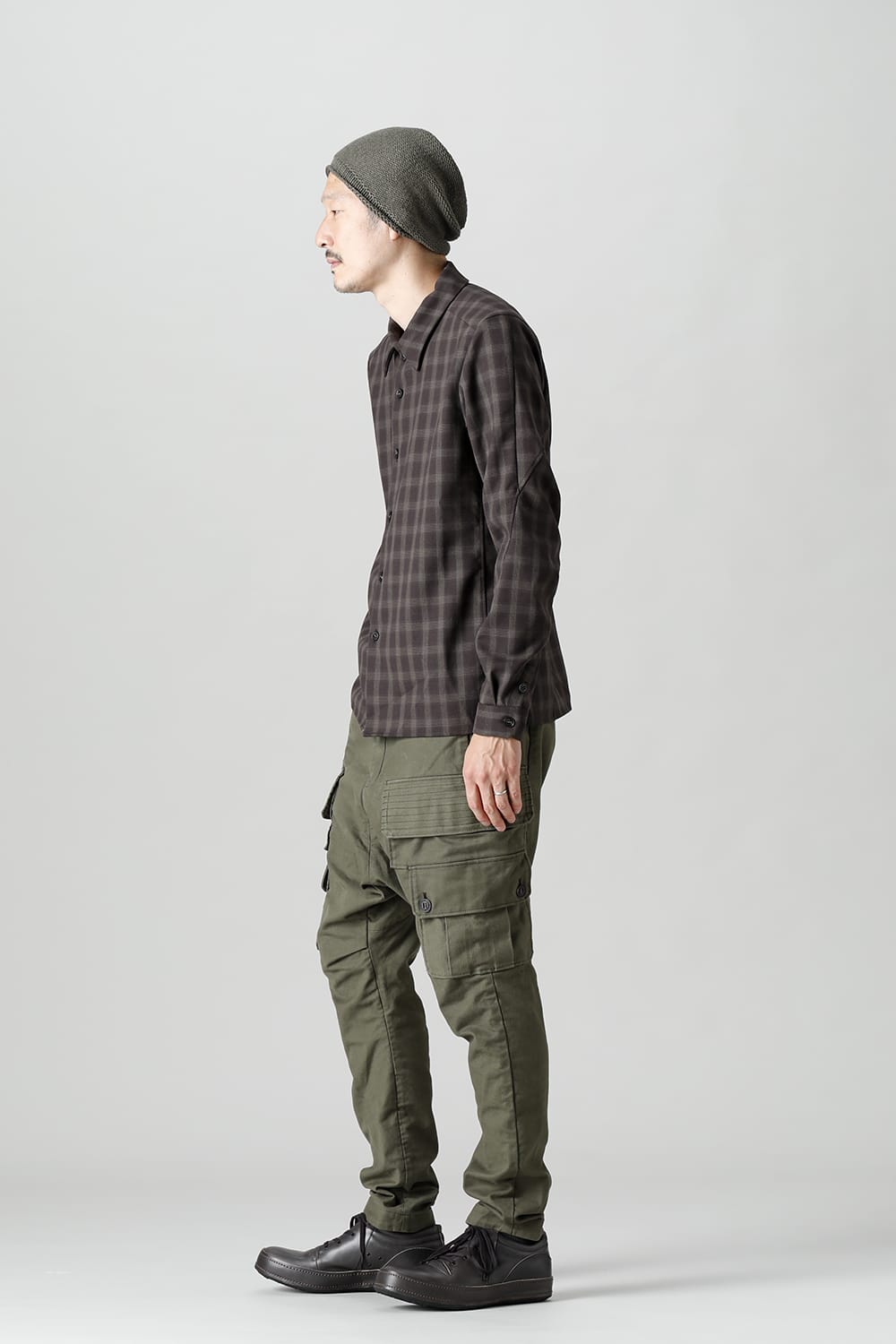 Regular shirt Wool / Polyester Check