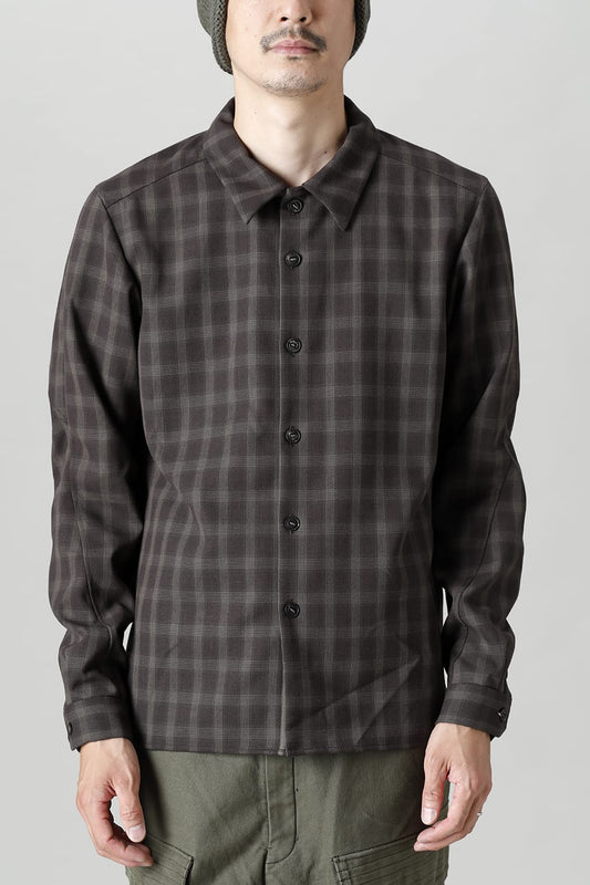 Regular shirt Wool / Polyester Check
