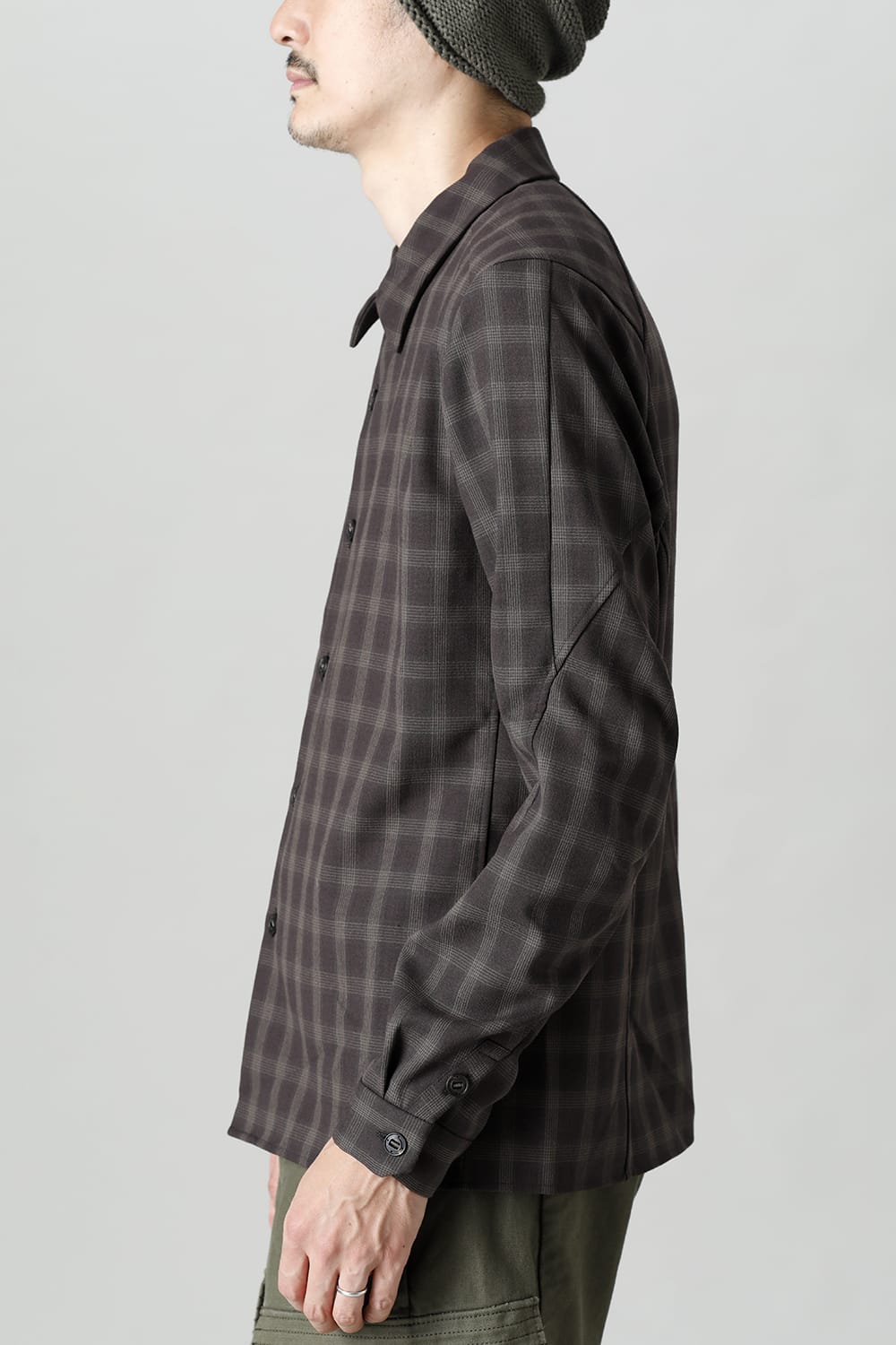 Regular shirt Wool / Polyester Check