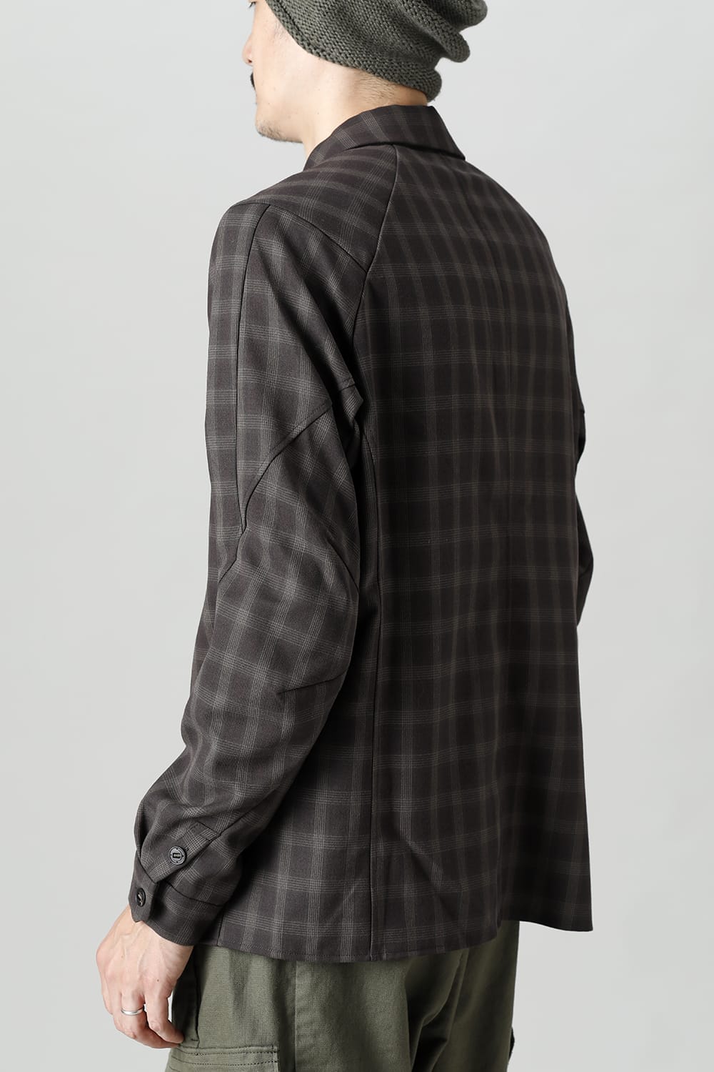 Regular shirt Wool / Polyester Check