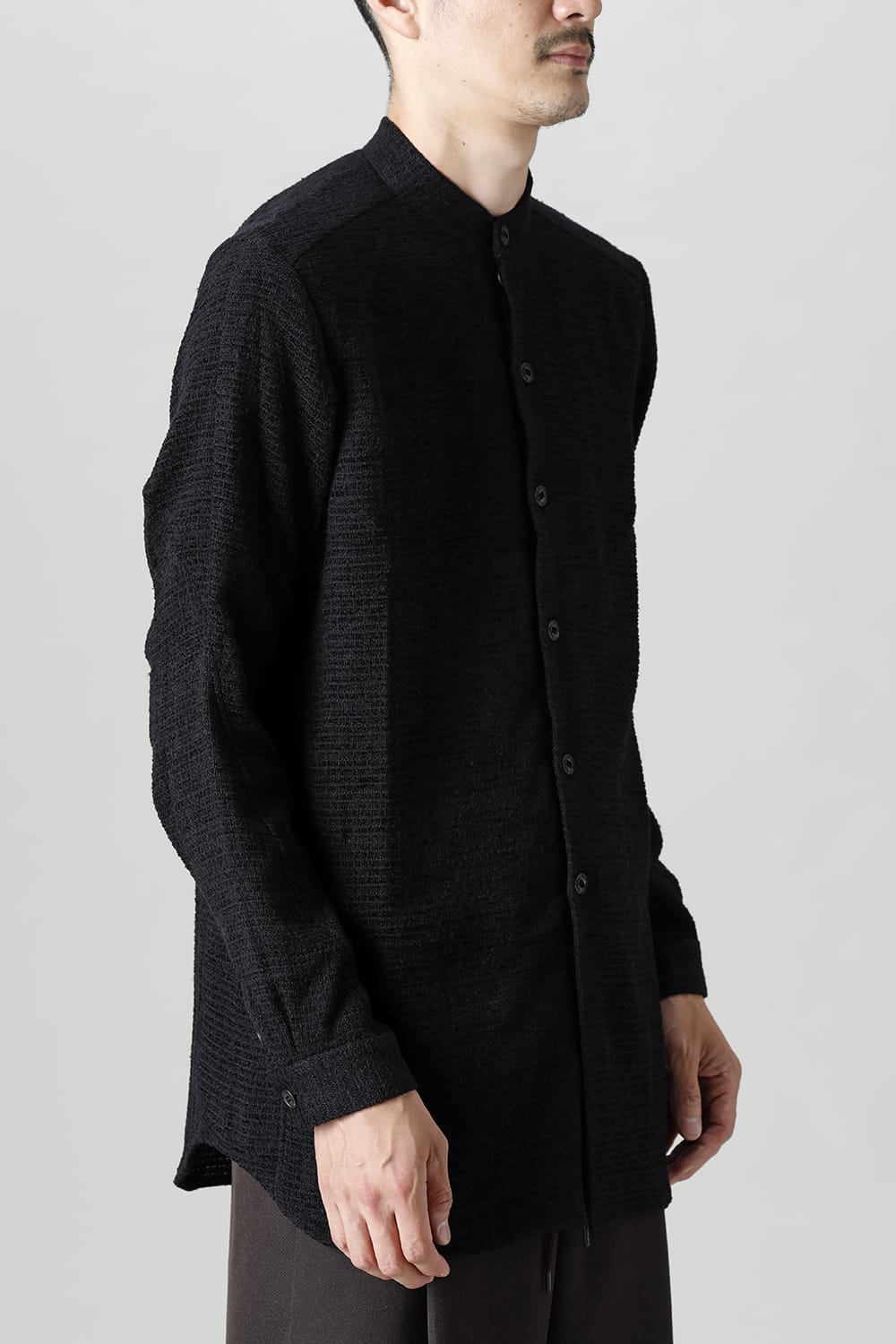 Long shirt Silk tweed