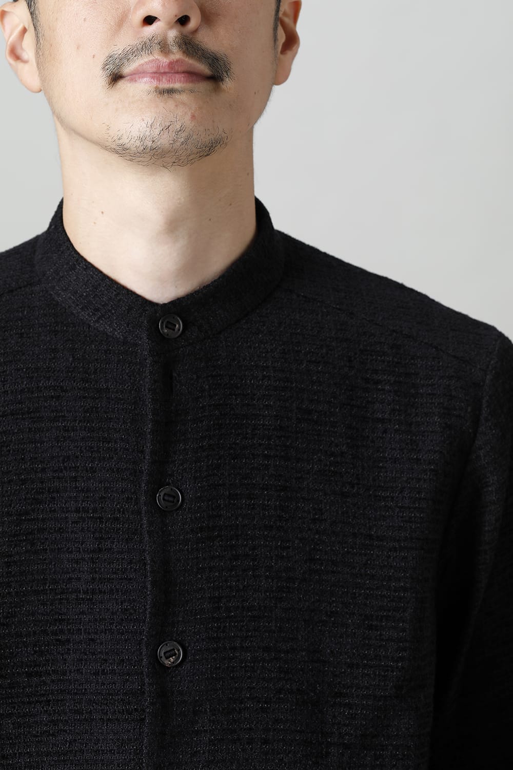 Long shirt Silk tweed