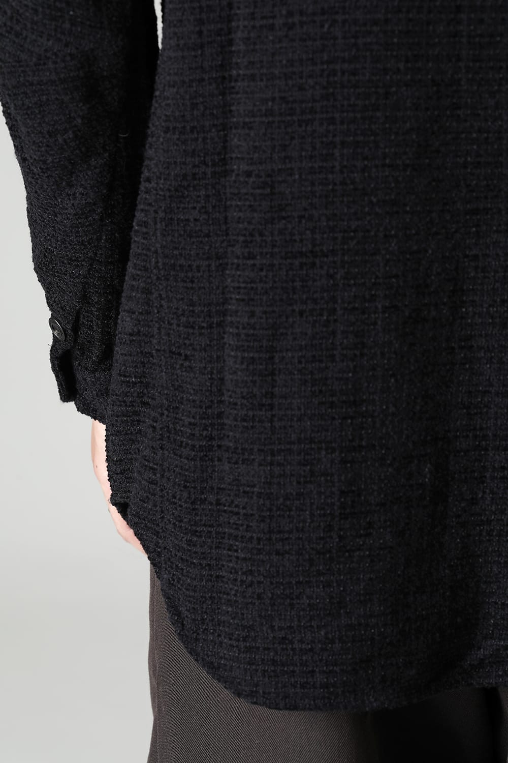 Long shirt Silk tweed