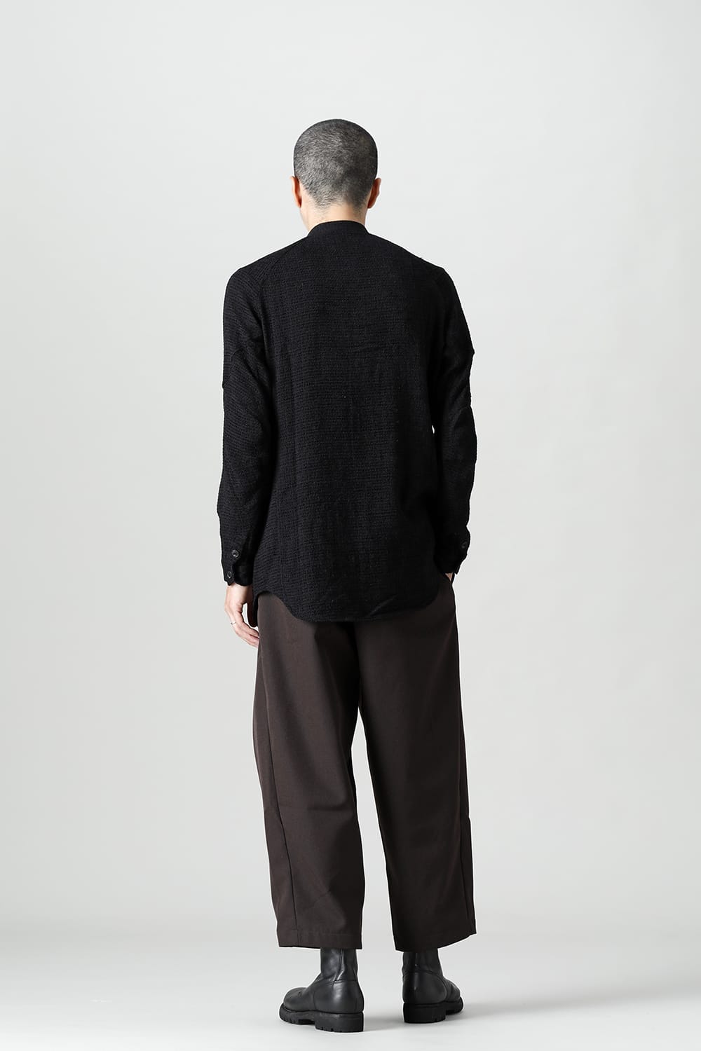 Long shirt Silk tweed