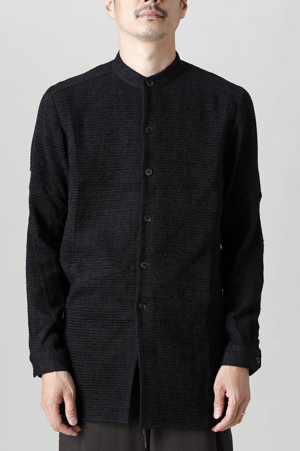 Long shirt Silk tweed